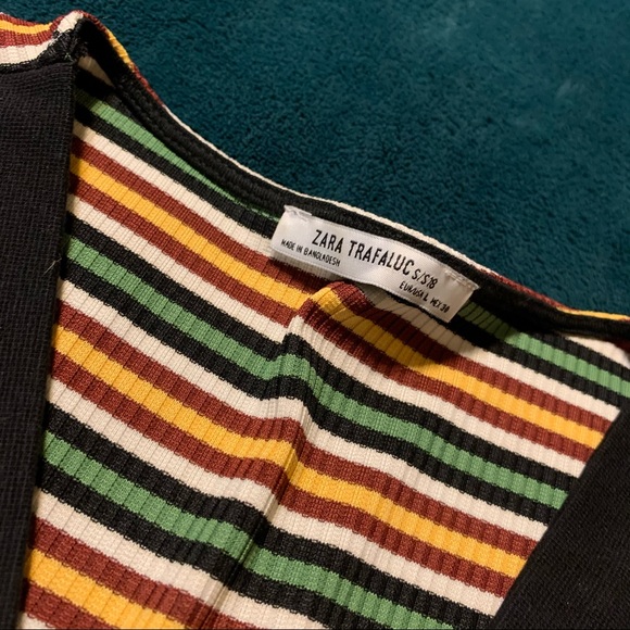 Zara Striped Maxi Dress - Picture 3 of 3